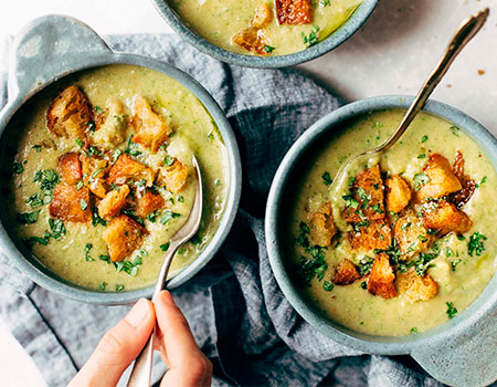 Сырный суп по-французски